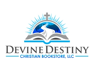 Devine Destiny Christian Bookstore, LLC logo design by MAXR