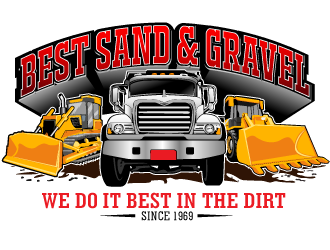 Best Sand & Gravel logo design by THOR_