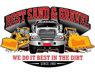 Best Sand & Gravel logo design by THOR_