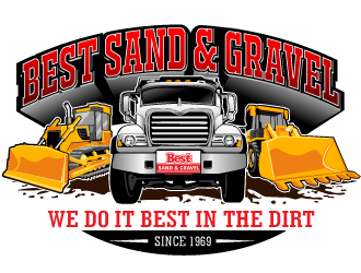 Best Sand & Gravel logo design by THOR_