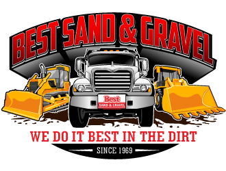 Best Sand & Gravel logo design by THOR_