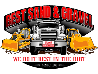 Best Sand & Gravel logo design by THOR_