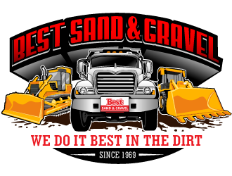 Best Sand & Gravel logo design by THOR_