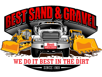 Best Sand & Gravel logo design by THOR_