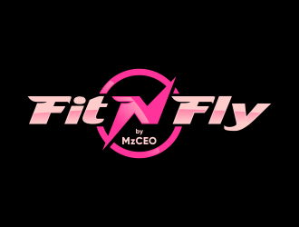 Fit N Fly by MzCEO  logo design by ekitessar