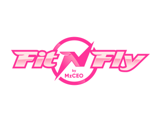 Fit N Fly by MzCEO  logo design by ekitessar