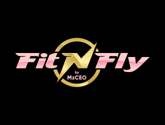 Fit N Fly by MzCEO  logo design by ekitessar