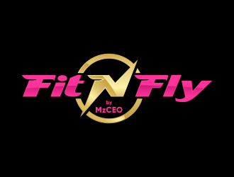 Fit N Fly by MzCEO  logo design by ekitessar