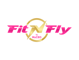 Fit N Fly by MzCEO  logo design by ekitessar