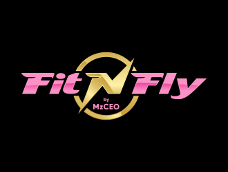 Fit N Fly by MzCEO  logo design by ekitessar