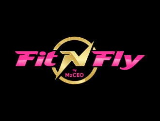 Fit N Fly by MzCEO  logo design by ekitessar