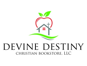 Devine Destiny Christian Bookstore, LLC logo design by jetzu