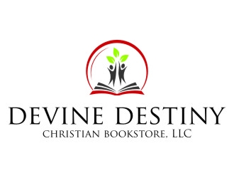 Devine Destiny Christian Bookstore, LLC logo design by jetzu