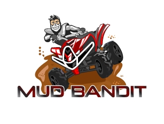 Mud Bandit logo design by BeezlyDesigns