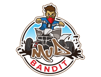 Mud Bandit logo design by DreamLogoDesign