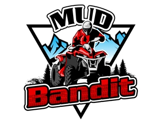 Mud Bandit logo design by DreamLogoDesign