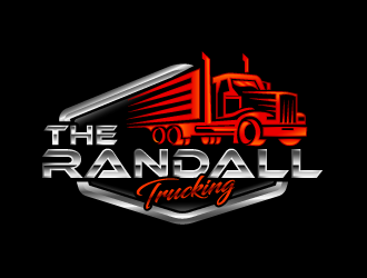 The Randall Trucking logo design by DesignPal