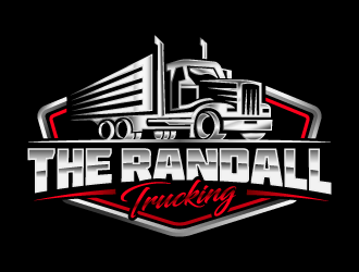 The Randall Trucking logo design by DesignPal