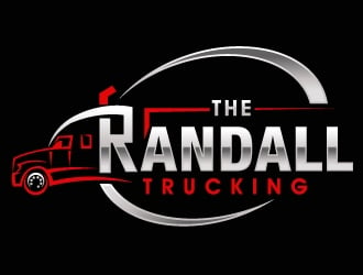 The Randall Trucking logo design by PMG