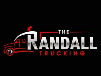 The Randall Trucking logo design by PMG