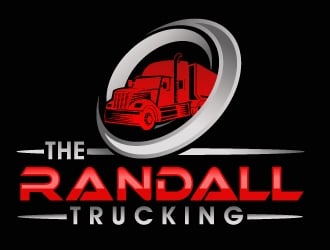 The Randall Trucking logo design by PMG