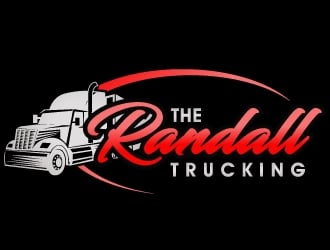 The Randall Trucking logo design by PMG