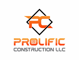 Prolific Construction LLC logo design by up2date