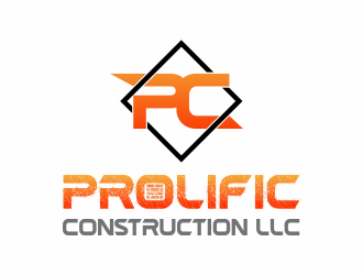 Prolific Construction LLC logo design by up2date