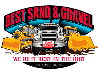 Best Sand & Gravel logo design by THOR_