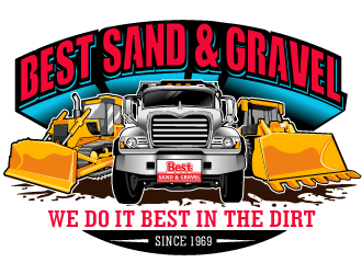 Best Sand & Gravel logo design by THOR_