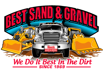 Best Sand & Gravel logo design by THOR_