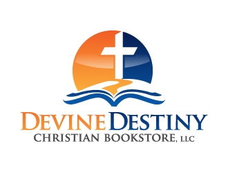 Devine Destiny Christian Bookstore, LLC logo design by jaize