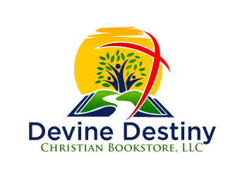 Devine Destiny Christian Bookstore, LLC logo design by THOR_