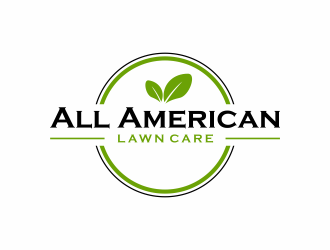 All American Lawn Care  logo design by Msinur