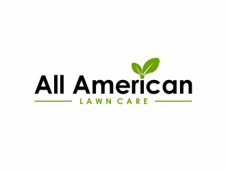 All American Lawn Care  logo design by Msinur