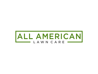 All American Lawn Care  logo design by mbah_ju