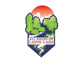 All American Lawn Care  logo design by deva