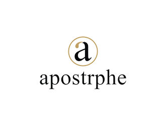 Apostrphe logo design by Rizqy