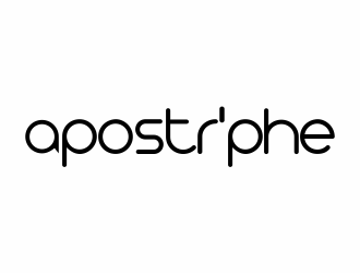 Apostrphe logo design by hopee