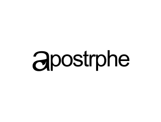 Apostrphe logo design by cikiyunn