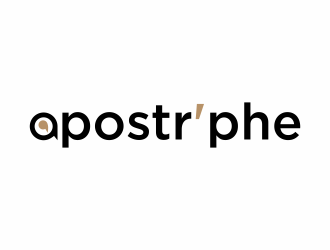 Apostrphe logo design by hopee