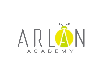 Arlan Academy logo design by sanu