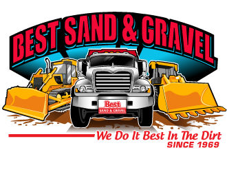 Best Sand & Gravel logo design by THOR_