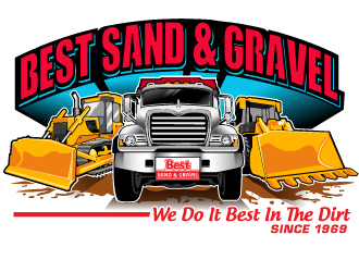 Best Sand & Gravel logo design by THOR_