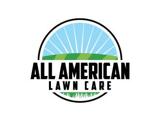 All American Lawn Care  logo design by desynergy