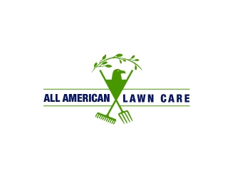 All American Lawn Care  logo design by zenith