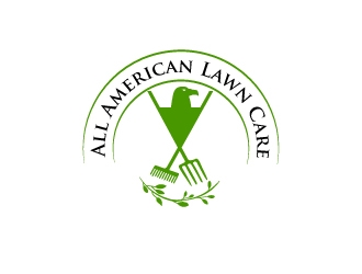 All American Lawn Care  logo design by zenith