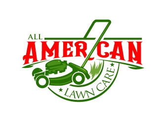 All American Lawn Care  logo design by deva