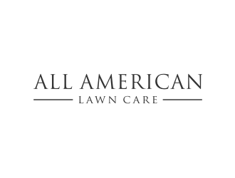 All American Lawn Care  logo design by Inaya