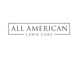 All American Lawn Care  logo design by Inaya